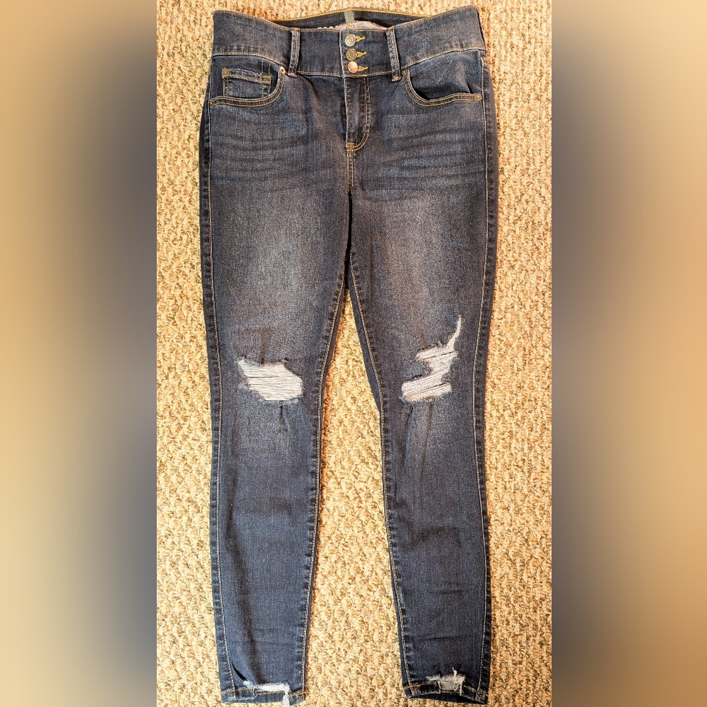 Torrid Distressed Skinny Jeans